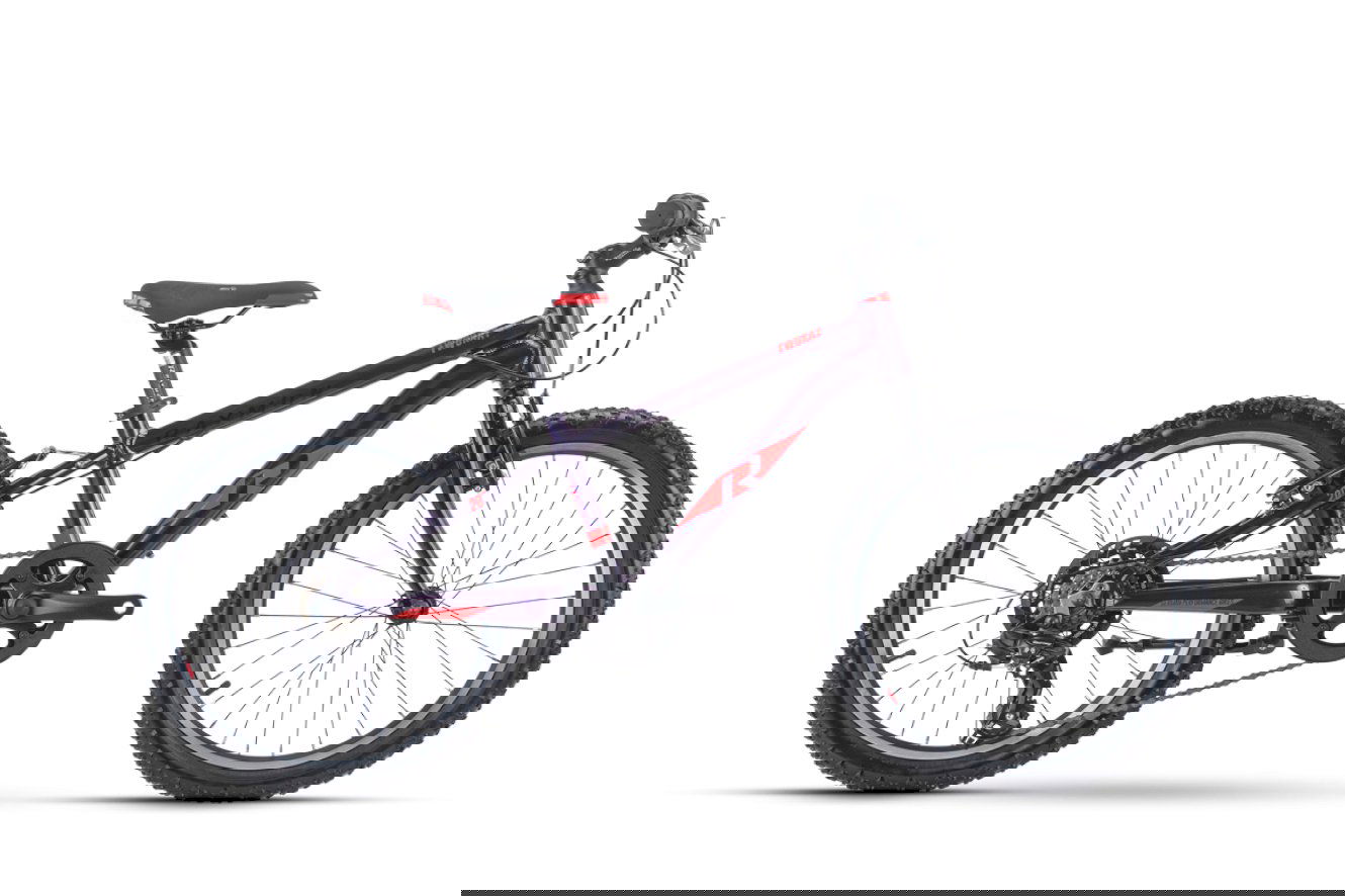 Raymon TwoRay 1.0 Diamant purple metallic / red, 27 cm (20") - Onesize