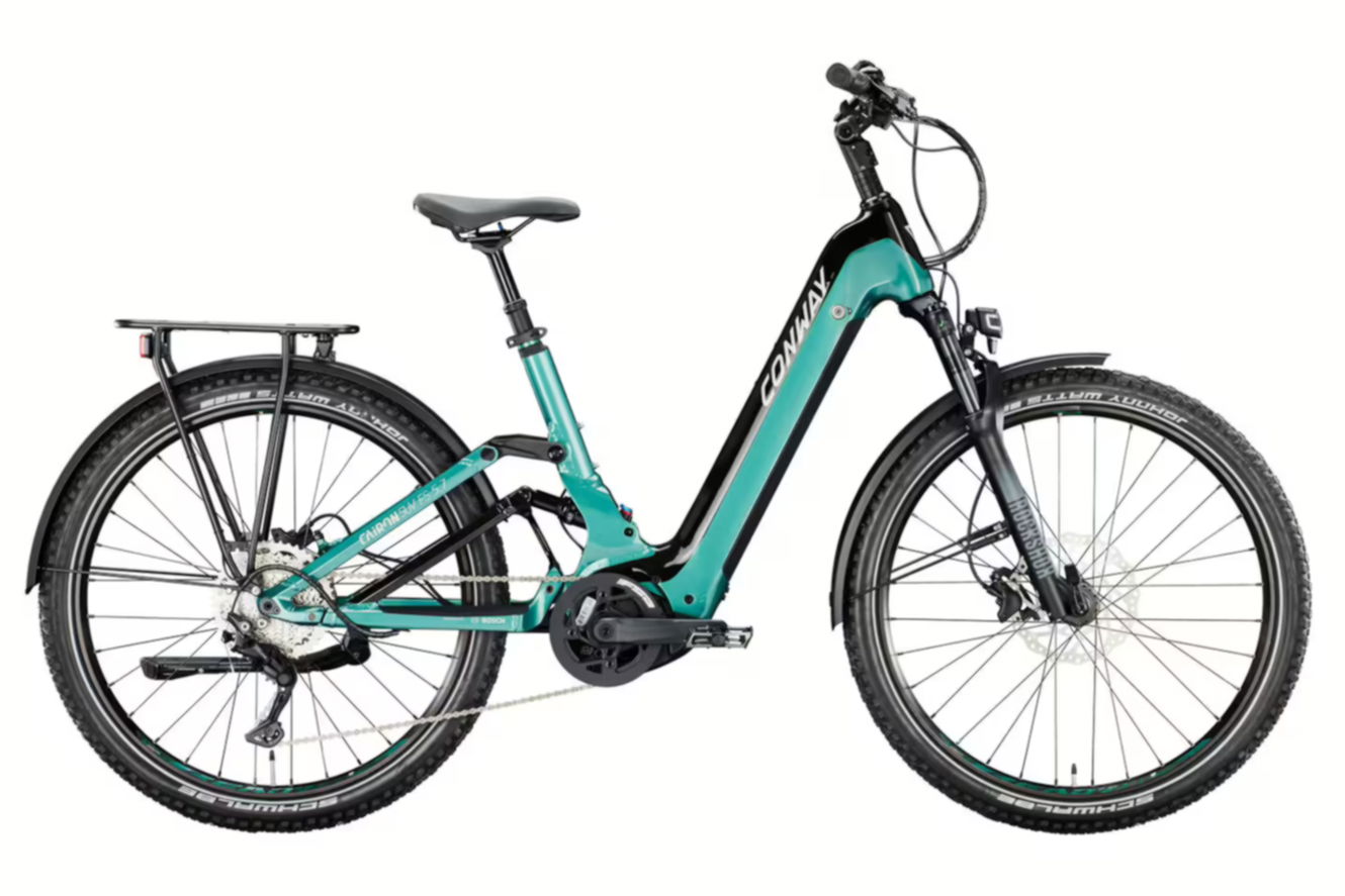 Conway Cairon SUV FS 5.7 Wave moos metallic / platin matt, 46 cm (27,5")