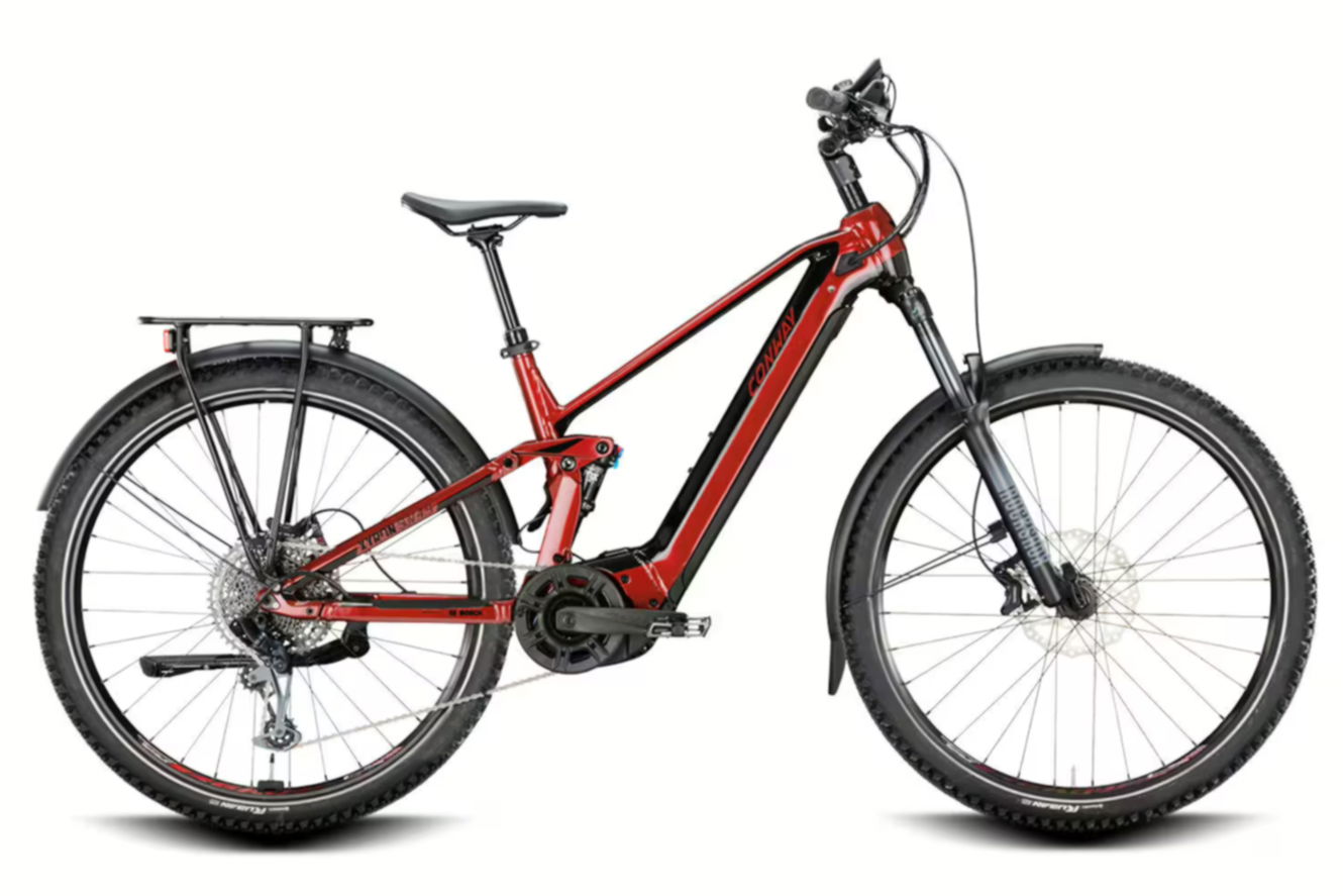 Conway Xyron SUV 4.9 Full Suspension red metallic / black, 40 cm (29")