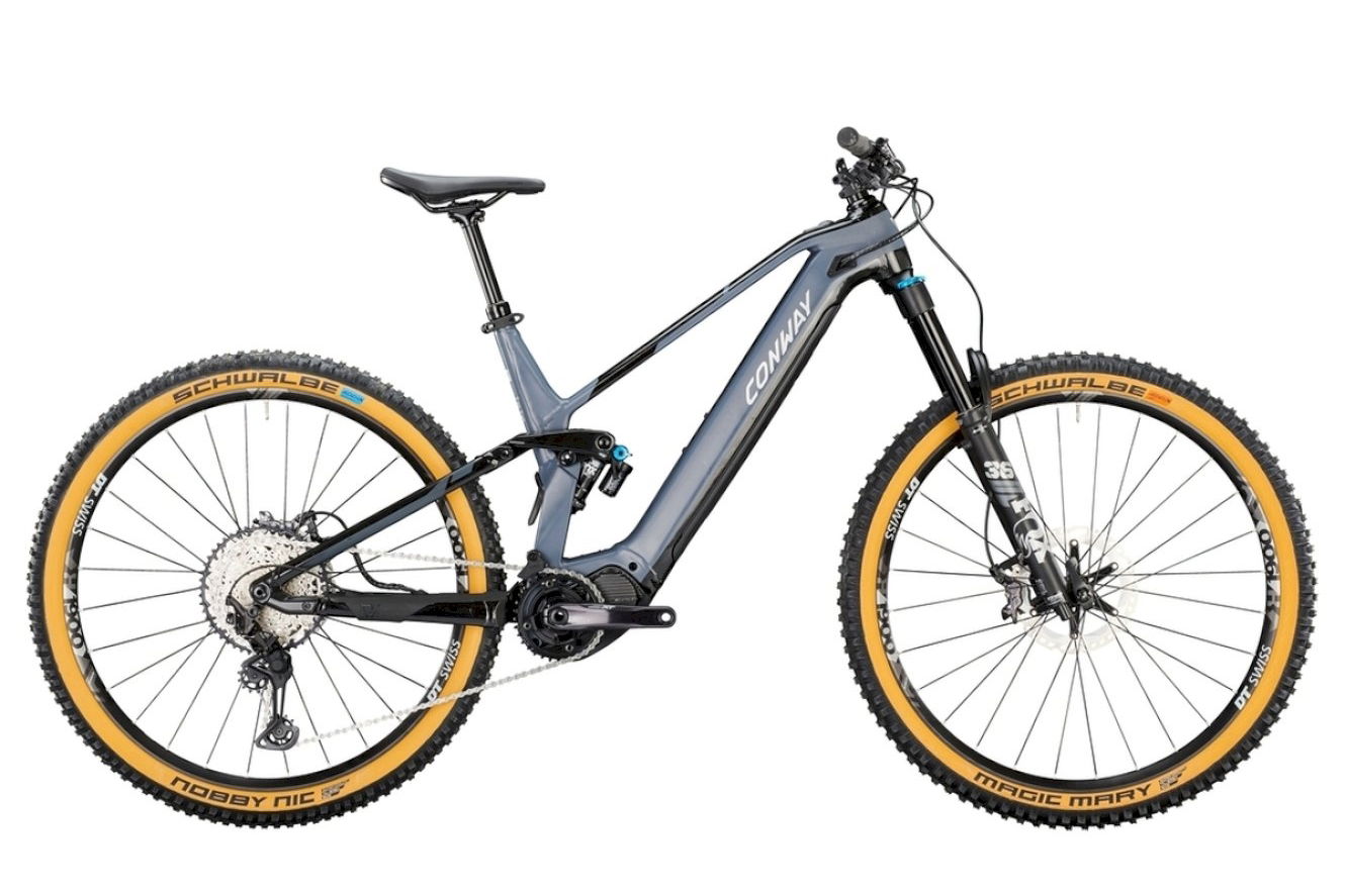Conway eWME 6.9 Full Suspension anthracite matt / silver, 47 cm (29")