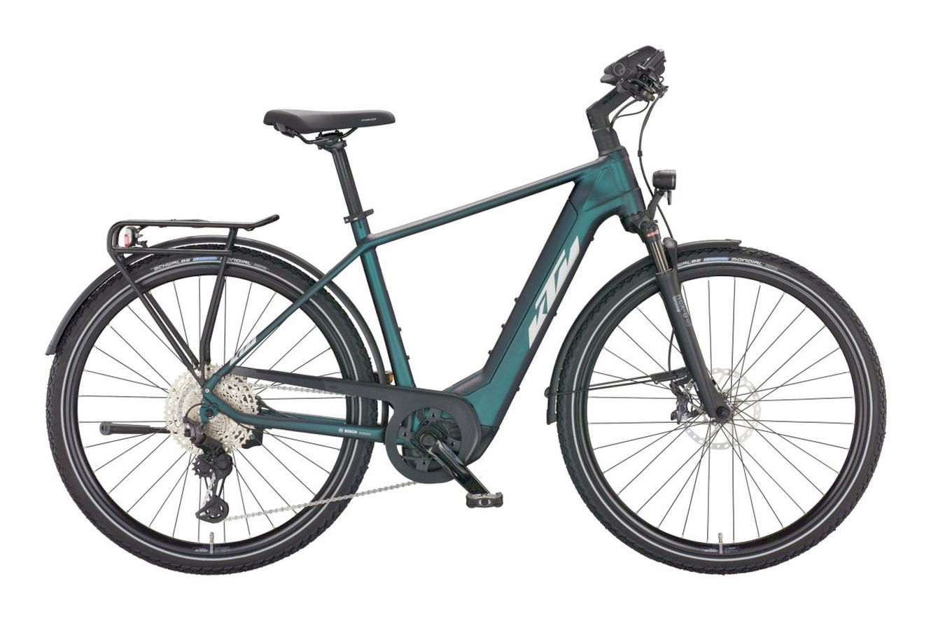 KTM MACINA SPORT 710 Diamant greenpurple-flip matt, 46 cm (28")