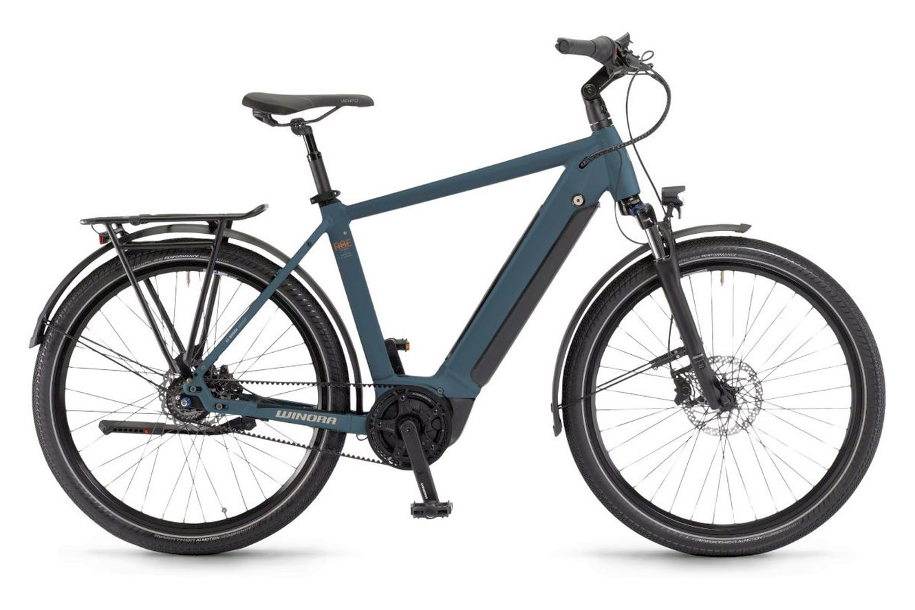 Winora Sinus R8E High greyblue matt, 48 cm | S | (27,5"")