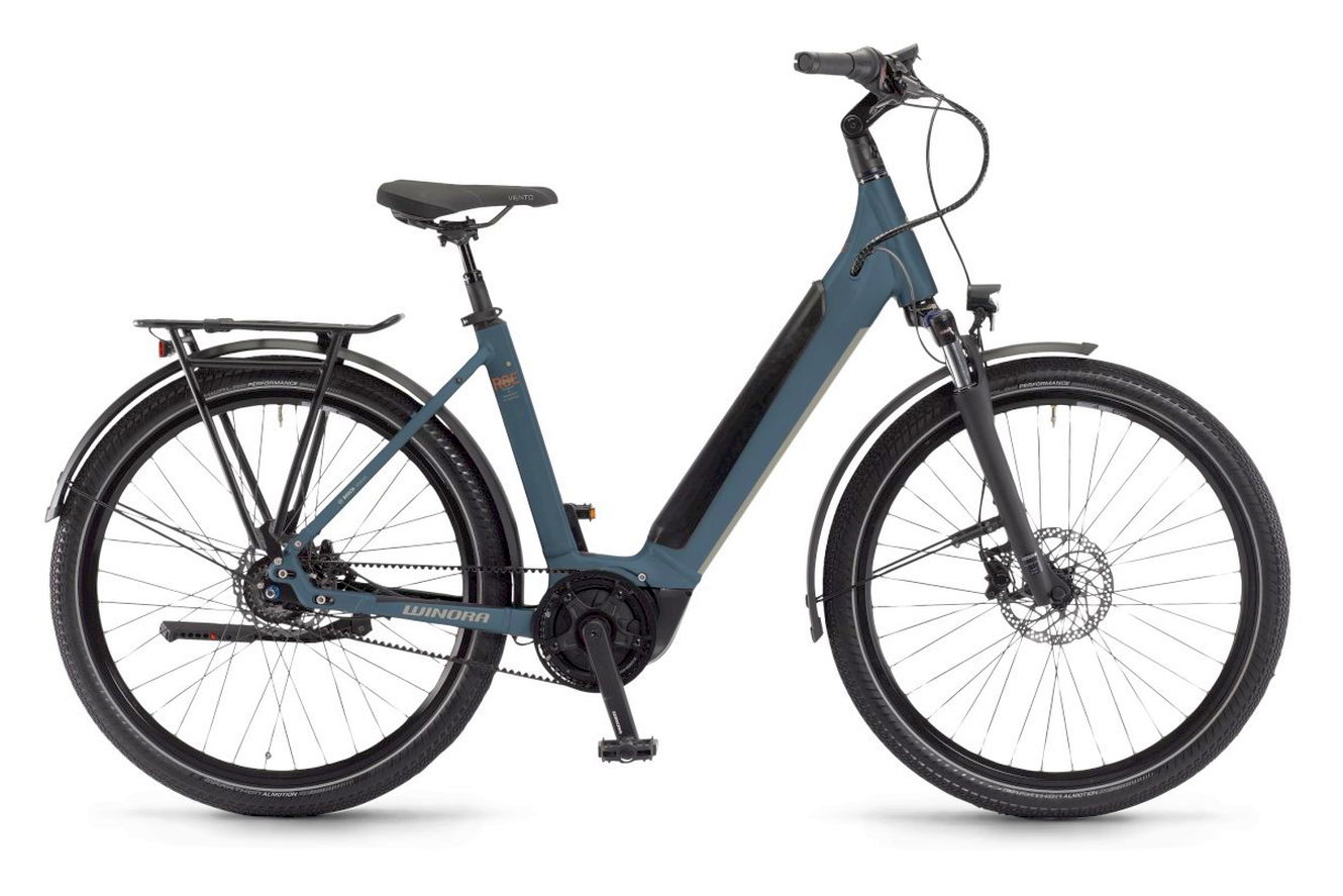 Winora Sinus R8E Low greyblue matt, 54 cm | L | (27,5"")