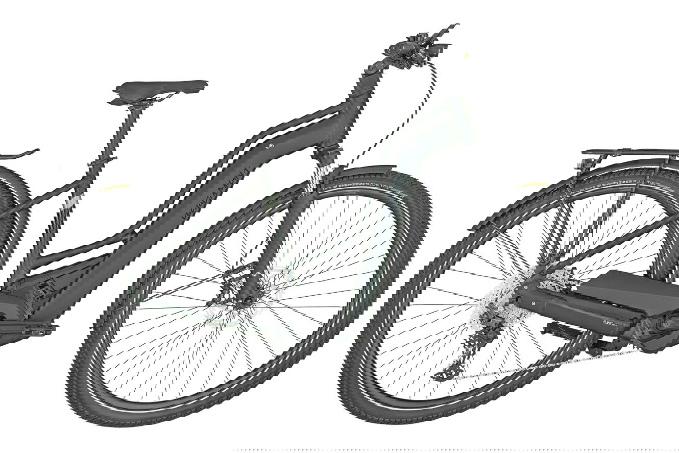 Bergamont E-Horizon Expert 6 Amsterdam matt greenish grey, 44 cm (28")