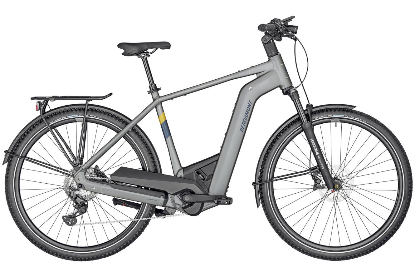Bergamont E-Horizon Premium SUV Gent matt chrome silver, 56 cm (28")