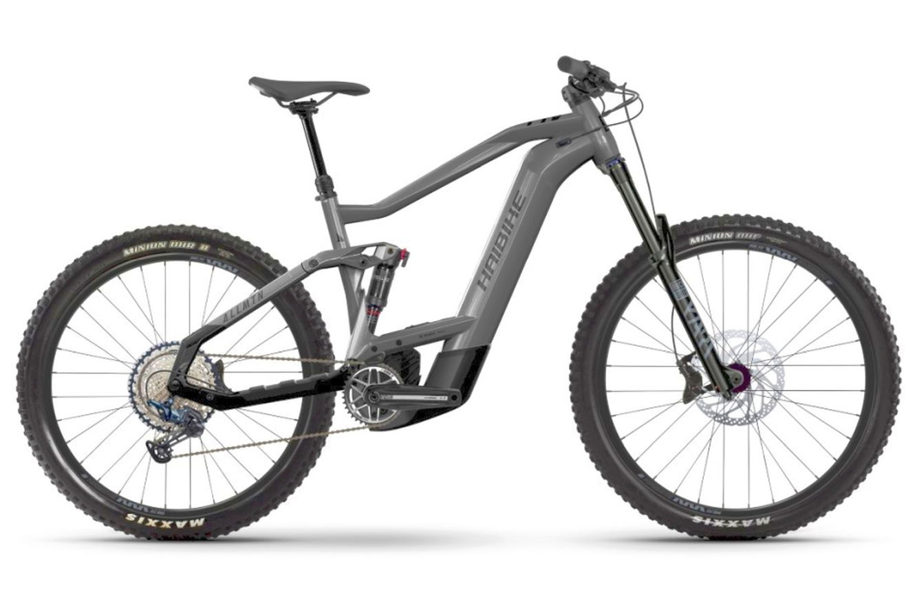Haibike ALLMTN 5 MTB Fully platinum/black - gloss, 50 cm