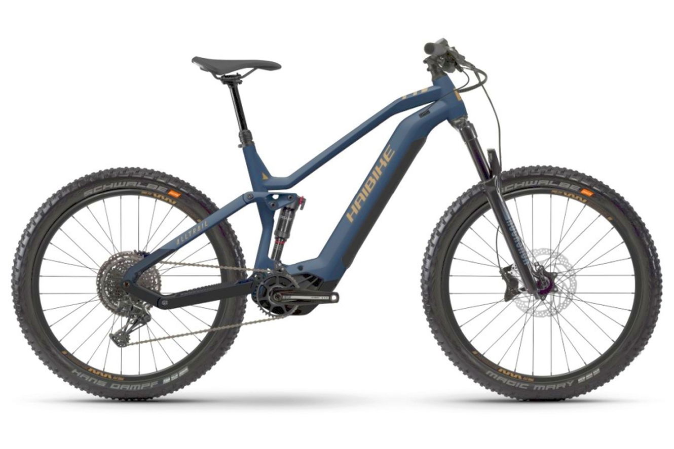Haibike ALLTRAIL 6 27.5 MTB Fully blue/caramel - matt&gloss, 44 cm (27,5")