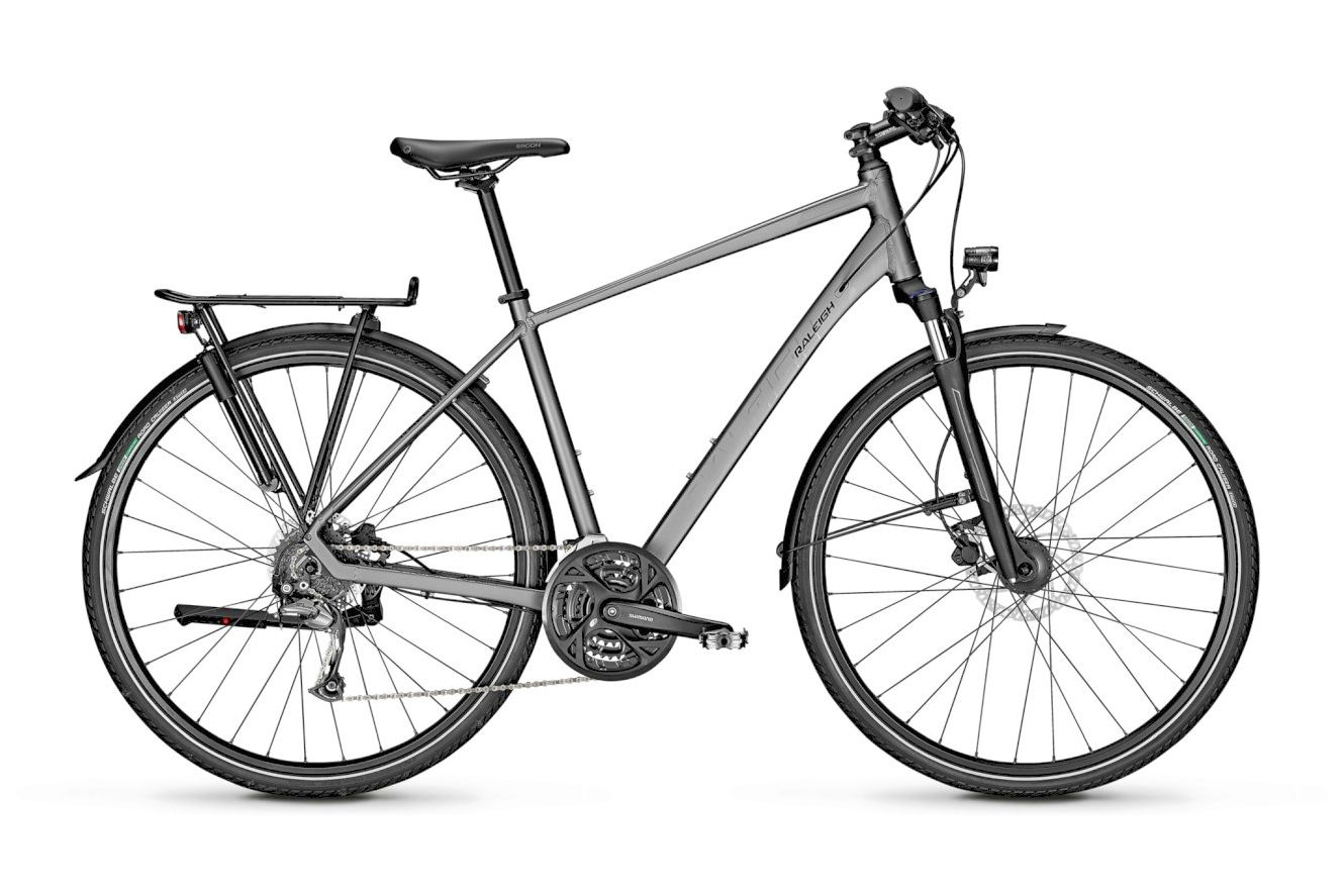 Raleigh RUSHHOUR 1.0 Diamant jetgrey matt, 60 cm (28")