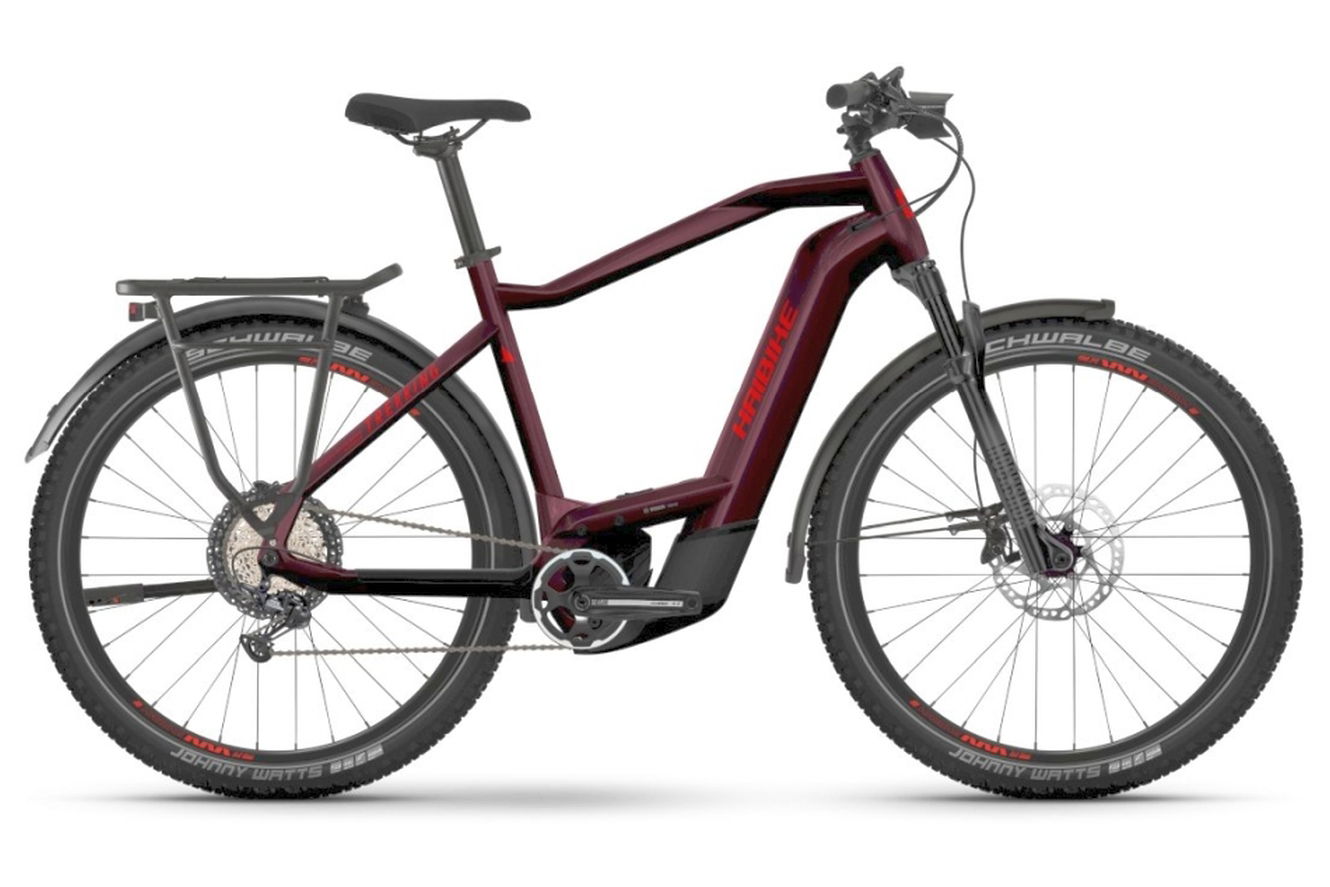 Haibike Trekking 11 High tuscan/neon red - gloss, 50 cm (27,5")