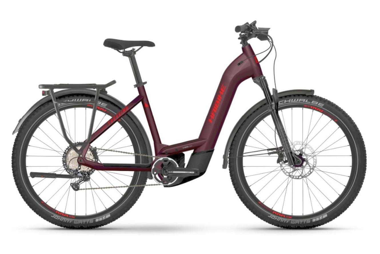 Haibike Trekking 11 Low tuscan/neon red - gloss, 54 cm (27,5")