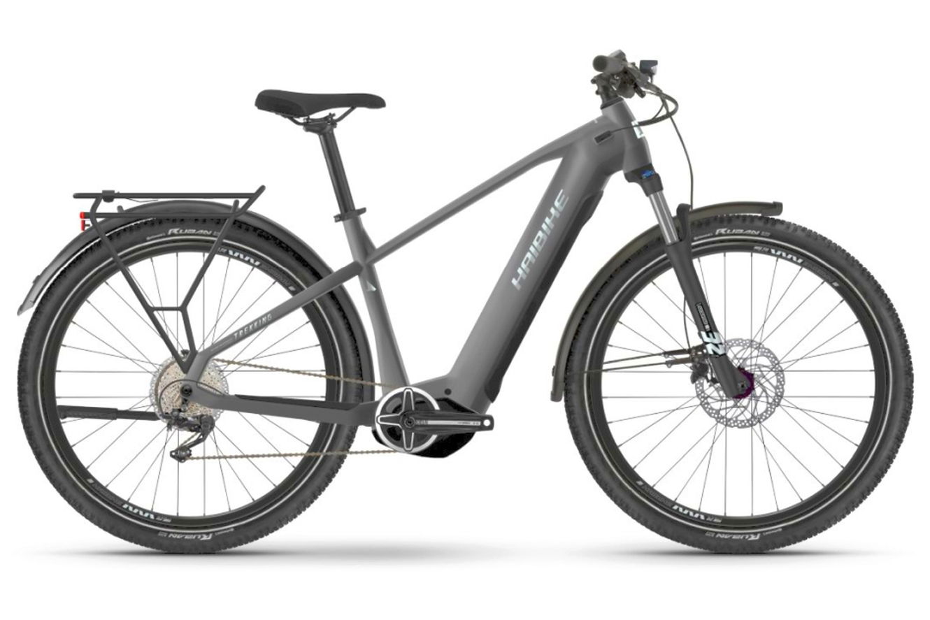 Haibike Trekking 4 High dark silver/pearl - matt, 45 cm (27,5")