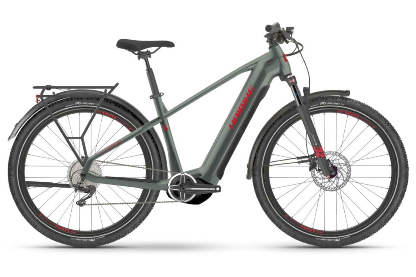 Haibike Trekking 5 High olive/red - gloss, 55 cm (27,5")