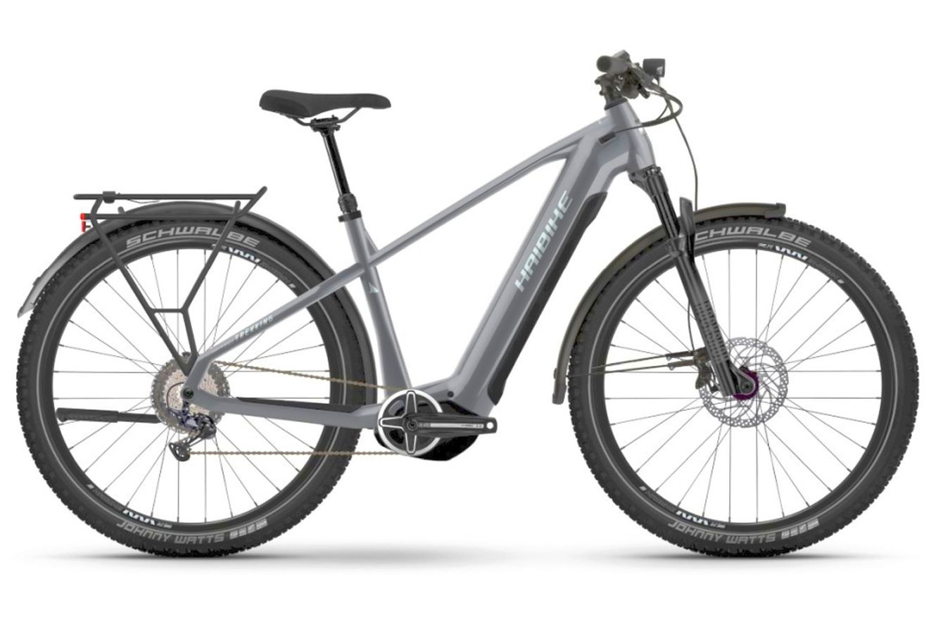 Haibike Trekking 7 High urban grey/white - gloss, 45 cm (27,5")